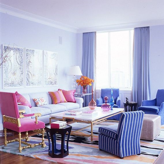 Colorful living room