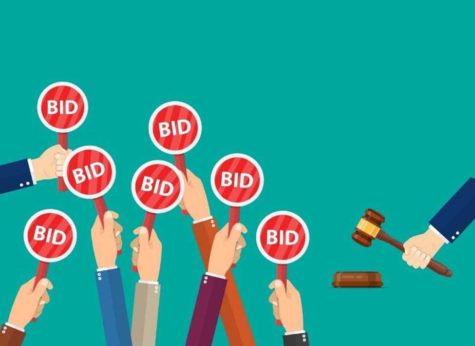 What is a storage auction?